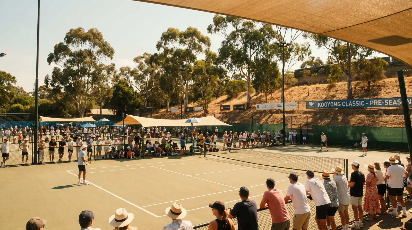 Pre-Australian Open warm-up tournament results used for form analysis