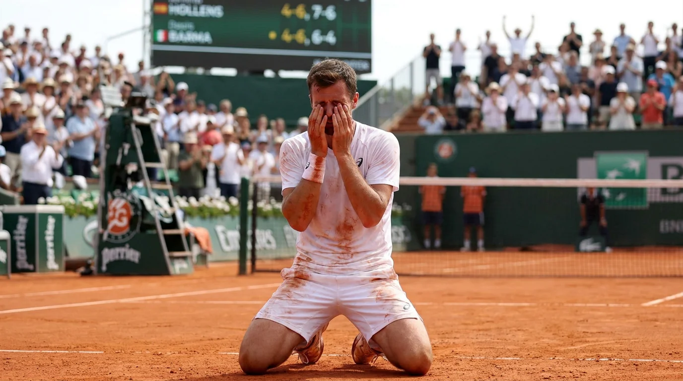 Upset rate data comparison between clay and grass court tournaments