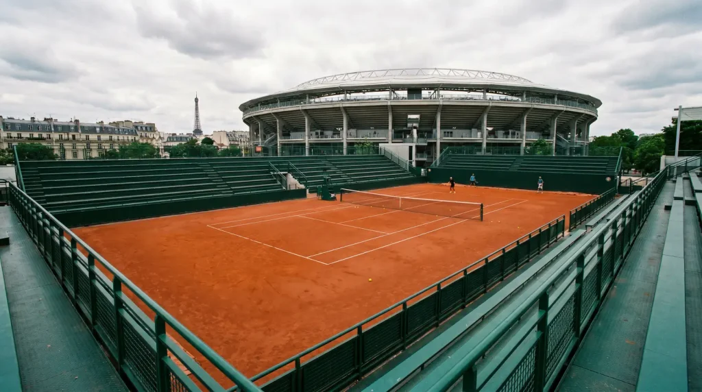 Roland-Garros clay court with French Open betting volume and market analysis