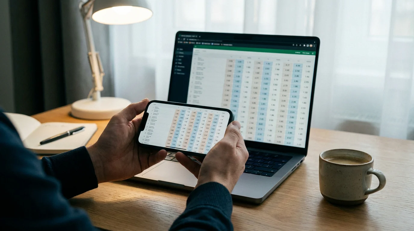 Multiple UK bookmaker screens displaying different odds for the same tennis match
