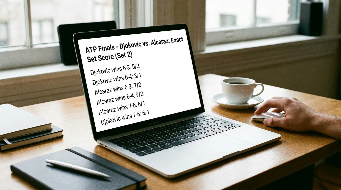 Set betting odds for 2-0 and 2-1 scorelines compared to match winner price