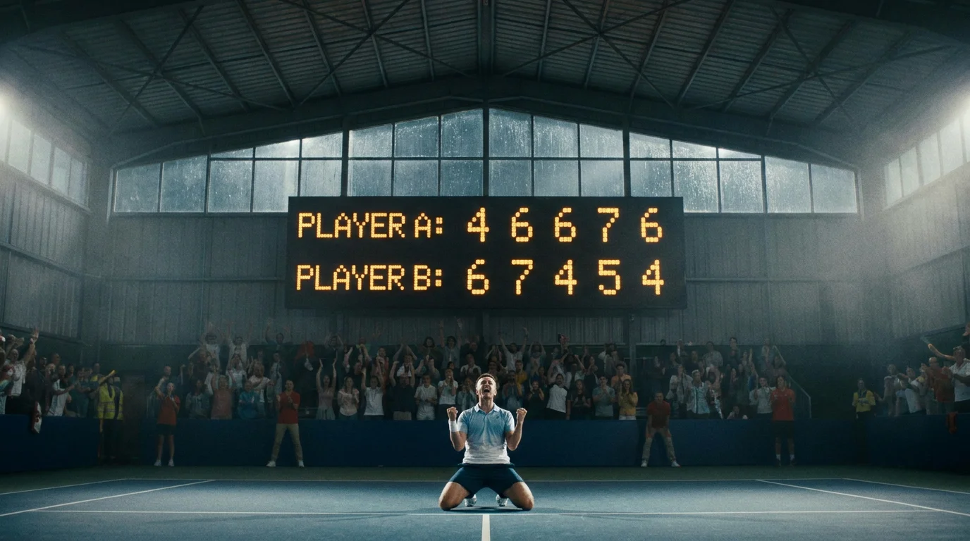 Format comparison showing variance difference between best-of-three and five sets